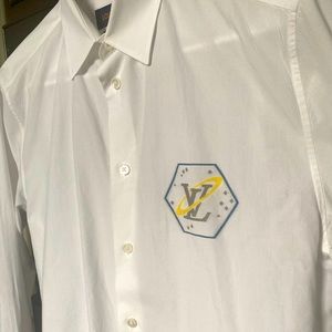 Louis Vuitton White Button Down